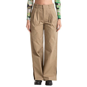 OVAL SQUARE NWT Wide leg Khaki Pleated Riots Trousers in Sz S